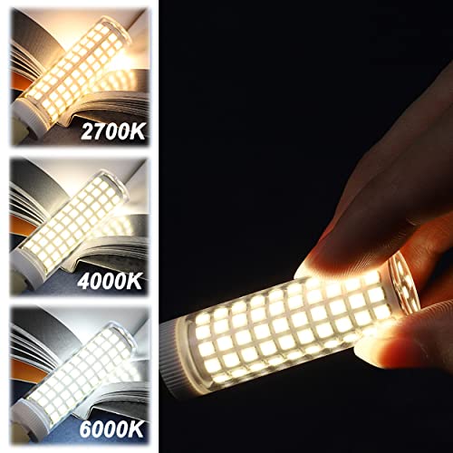 E12 100w LED Candelabra Bulbs Replacement C7 4000K Natural White (5 Count)