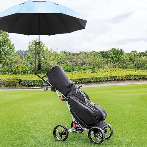 UPF 50+ Beach Umbrella with Adjustable Universal Clamp