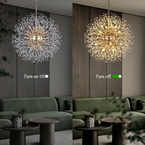 Firework Cryatsl Chandelier 30 inch