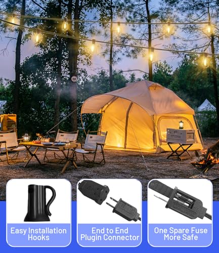 60FT Outdoor String Lights