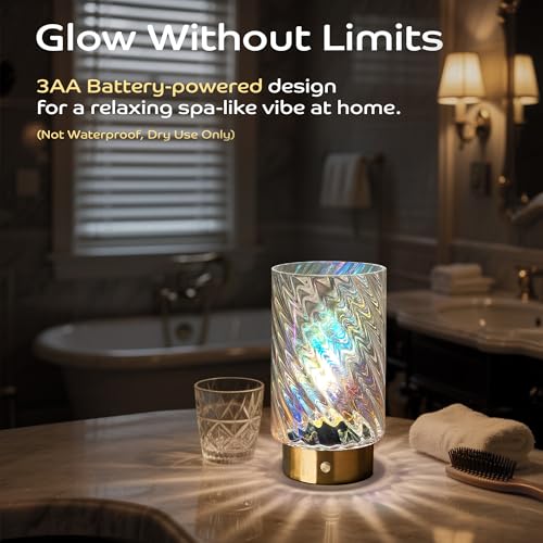 Battery Operated Table Lamp with Timer