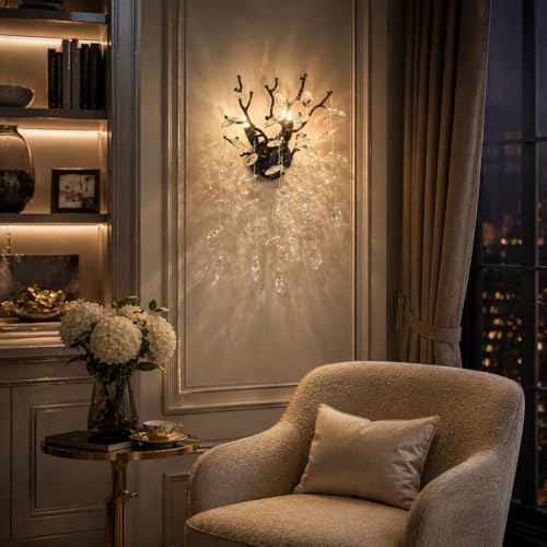 Crystal Wall Sconce