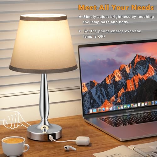 Touch Table Lamp for Bedroom