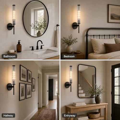 Black Wall Sconce