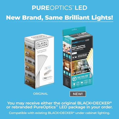 Works with Alexa Smart Under Cabinet Lighting Kit