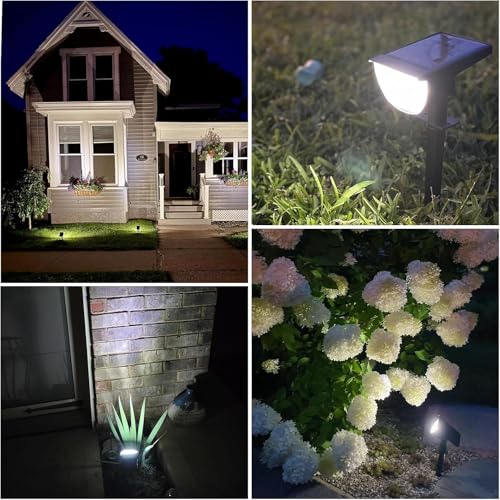 Solar Lights Outdoor Waterproof IP65 (6 Count)