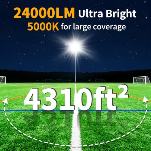 200W LED Flood Light Outdoor (2 Count)