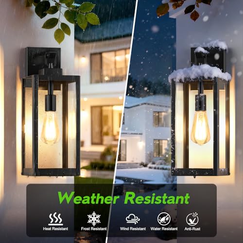 16" Outdoor Wall Lights (2 Count)