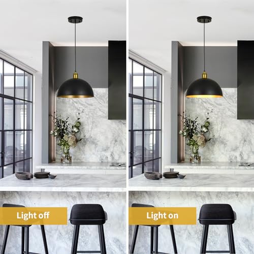 Black Pendant Lights Kitchen Island
