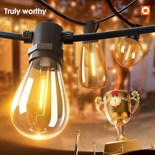 72FT LED Outdoor String Lights (72 Foot)