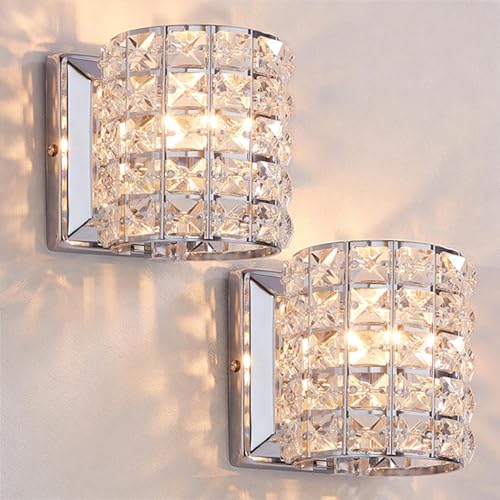 Crystal Wall Sconce Set of Two (2 Count)