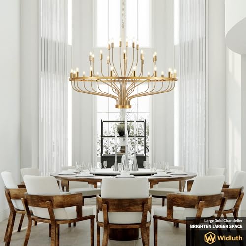 51.2" Large Gold Chandelier