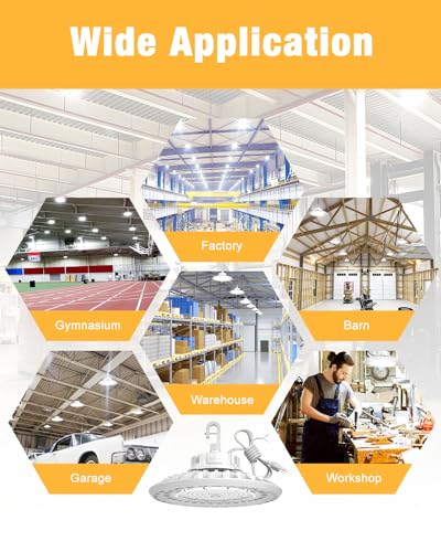 240W LED UFO High Bay Light White 36000LM 5000K High Bay LED Lights