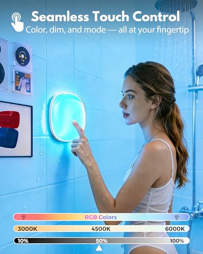 IP65 Waterproof Rechargeable Shower Light