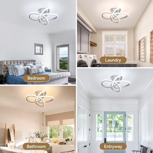 Modern LED Ceiling Light with Remote Control