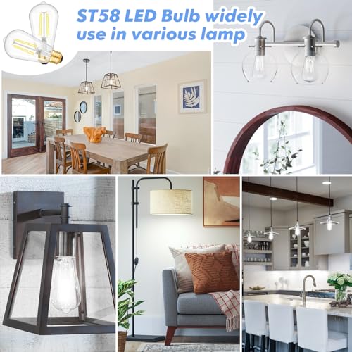 6 Pack 7W Dimmable LED Light Bulbs (6 Count)