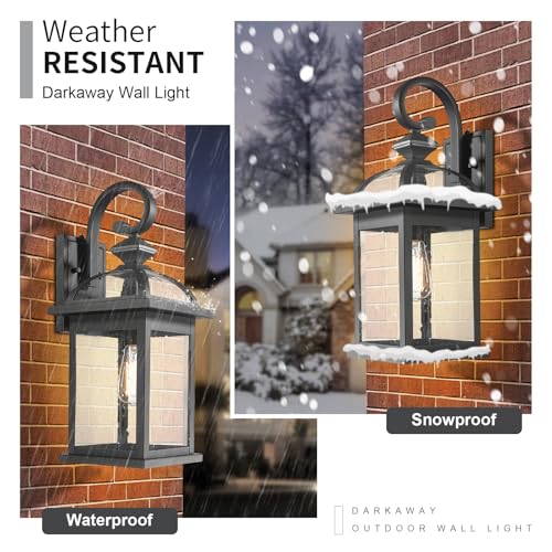 Dusk to Dawn Outdoor Lights Fixture Wall Mount