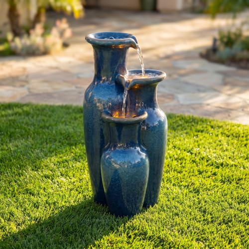 24" Water Fountain with LED Lights