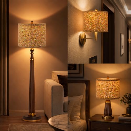 13x10 Inch Drum Lamp Shades set of 2 (2 Count)