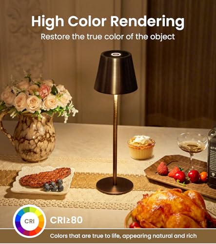 3 Pack Cordless Table Lamp (3 Count)