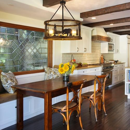 Rustic Chandeliers for Dining Room