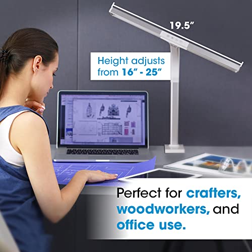 Extra Wide Area LED Clamp Lamp
