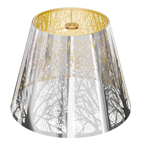Small Metal Lamp Shade with Stainless Steel Mirror