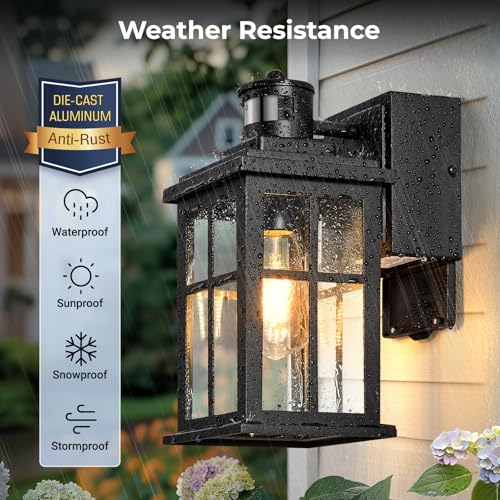 Porch Light with GFCI Outlet