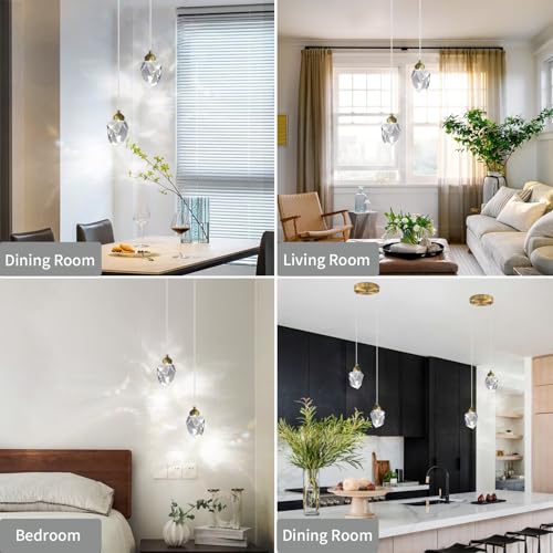Modern Crystal Pendant Light