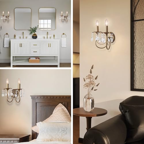 Crystal Wall Sconce