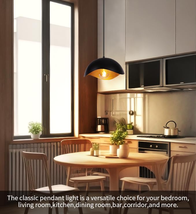 Modern Wave Pendant Light (2 Count)