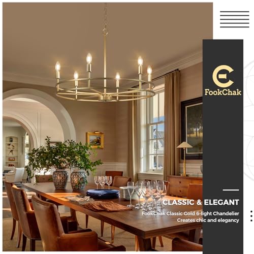 Gold Chandelier 6