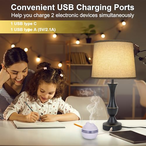 Touch Table Lamps Set of 2 (2 Count)