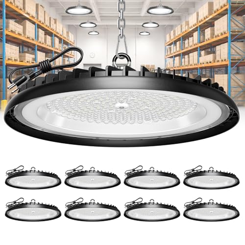 250W High Bay LED Shop Light 30000LM Industrial Grade 100V