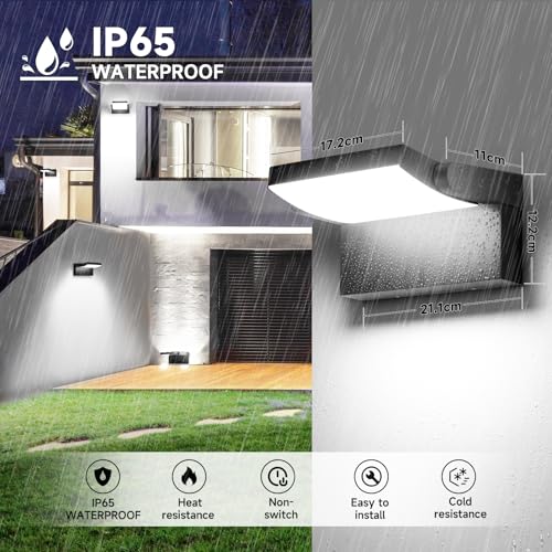 Outdoor Wall Lights 40W 350 ° Adjustable