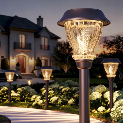 Solar Garden Lights Outdoor 6 Pack