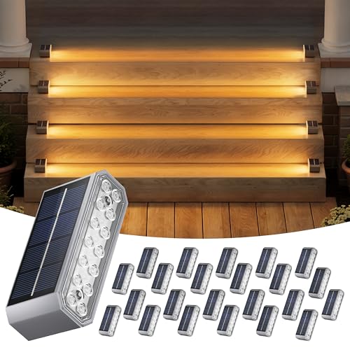 Solar Step Lights (24 Count)