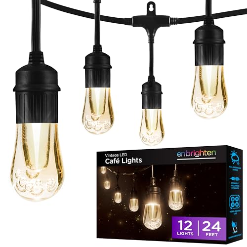 Vintage Outdoor String Lights (24 Foot)