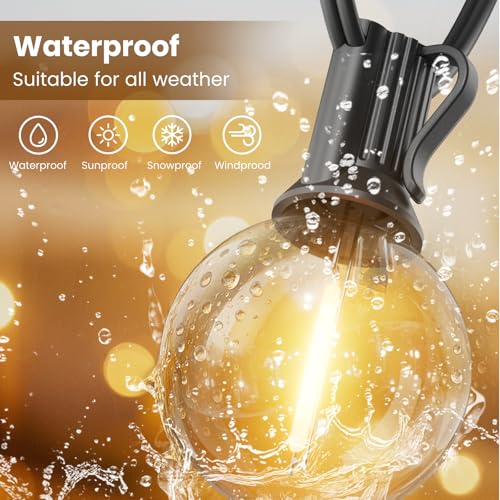 150 FT Outdoor String Lights (150 Foot)