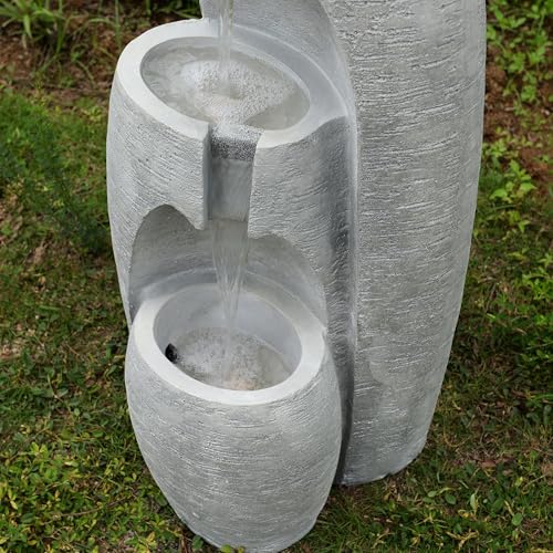 3 Tier Cascading Urn Outdoor Water Fountain