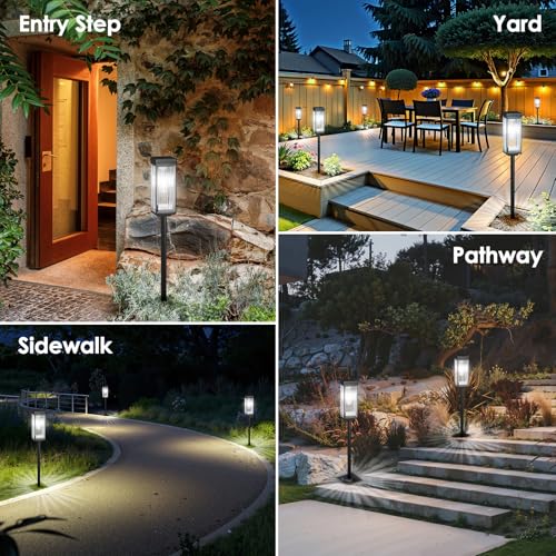 Solar Pathway Lights Outdoor (8 Count)