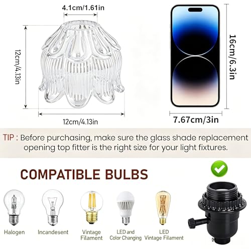 Tulip Lamp Shades Replacement