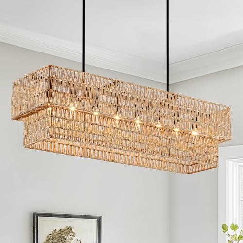40” Hand Woven Rattan 8