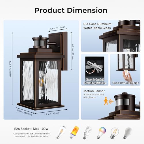Motion Sensor Outside Light for House