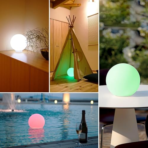 10 in RGB LED Ball Light