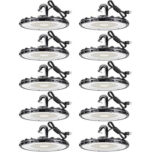 100W UFO LED High Bay Light (10 Count)