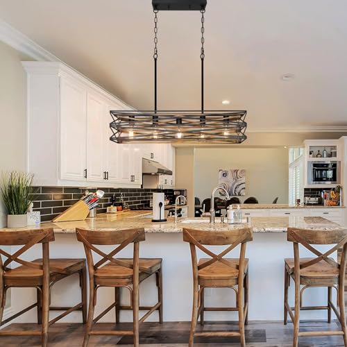 33.5''Farmhouse Dining Room Light Fixture
