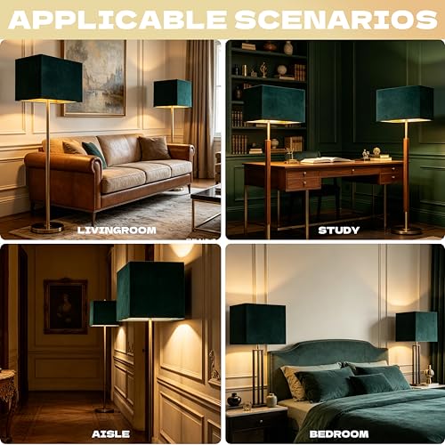 Rectangle Lamp Shades Set of 2 Large (2 Count)