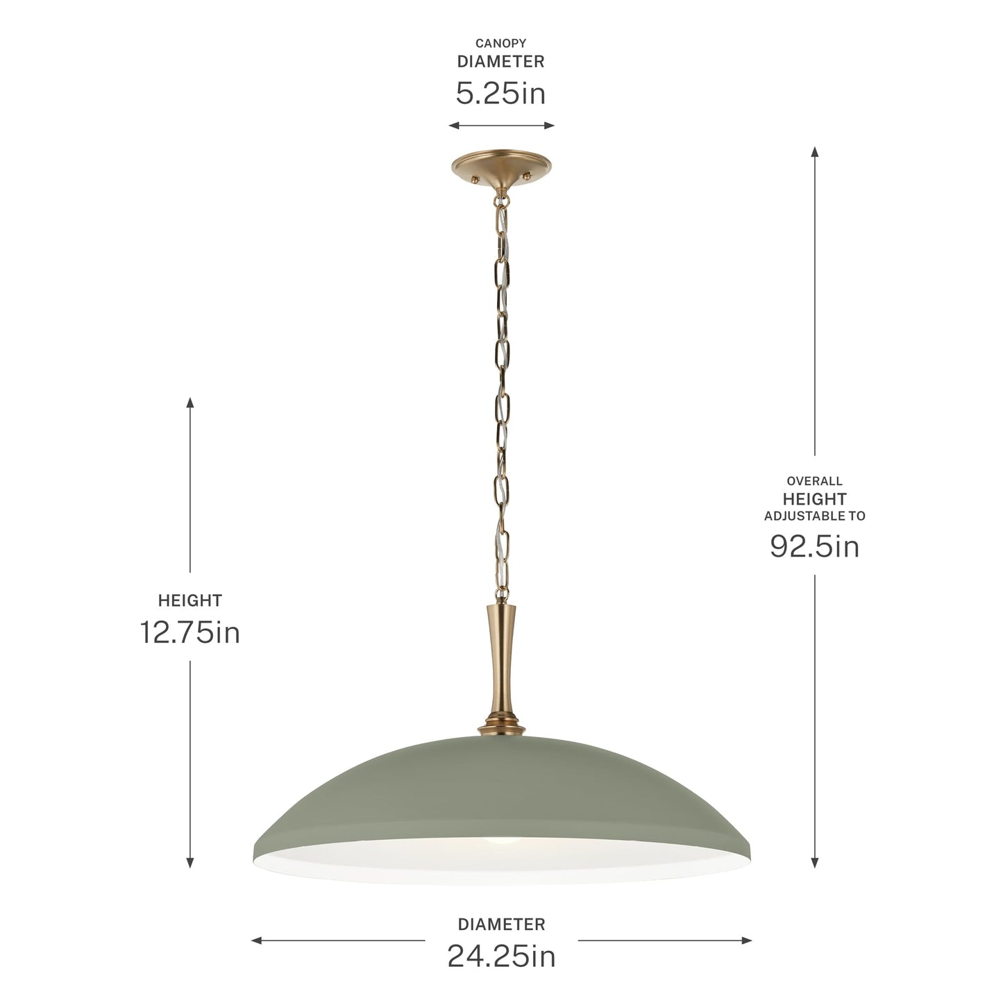 Delarosa 24.25" 1