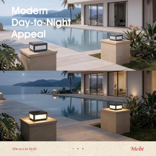 10" Solar Post Lights